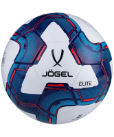 Мяч футбольный JOGEL Elite №5 белый/синий/красный