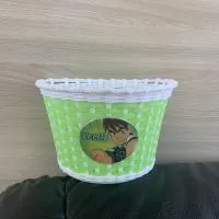 Корзина детская 12" зеленый/белый, ВЛ-00024284