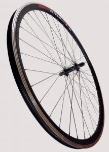 Колесо переднее 28" (29) KMS(30 мм) (обод v-br), втулка DISK сталь, гайка , ВЛ-00034922