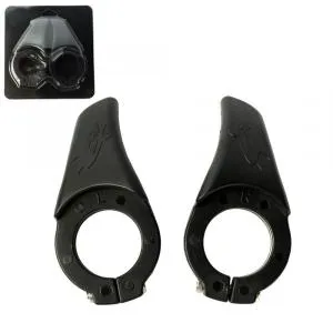 Дополнительные ручки руля (рожки) ENLEE Polycarbonate + Fiberglass, черный, ВЛ-00035656