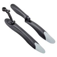 Комплект крыльев 26-27,5" TRIX MTB пластик, черный/серый, ВЛ-00034773