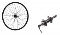 Колесо заднее 29" (700х23/28) W (обод v-br), втулка DISK, под трещётку, промподш, эксцентр, PRESTA, 29-Wp-11d