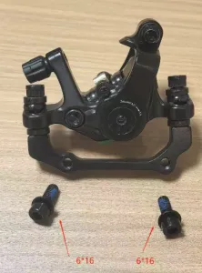 Тормоз дисковый COMIRON S8, для дисков 120-203мм, адаптер в комплекте F180/R160мм, ВЛ-00035681