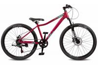 Велосипед LTBIKE ALTA 26 рама 15" 21-ск диск, алюминий, красный/фиолетовый (ЧЗ)