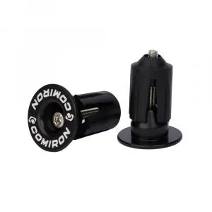 Заглушки в руль (2шт) пластик/алюминий, черный, ВЛ-00036050