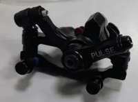 Тормоз дисковый (калипер) PULSE передний/задний, F160/R140мм (без диска), черный, 3122613-17