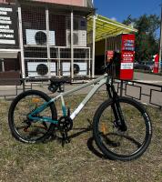 Велосипед LTBIKE BULLET 26 рама 15" 7-ск диск, алюминий, зеленый/серый (ЧЗ)