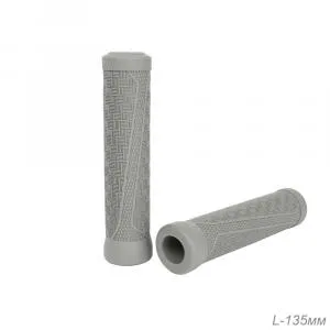Грипсы 135мм Special Soft TPE, серый, ВЛ-00035640