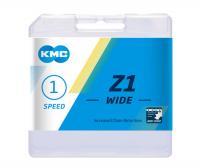 Цепь KMC Z1-W (аналог Z510) 1/2х1/8 112 зв. с замком. 1 скор., ВЛ-00026753