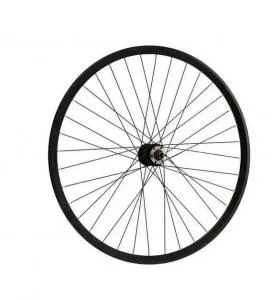 Колесо заднее 29" под диск. торм, 32 отв, втулка сталь, промподш, эксцентрик, черный (сборка), ВЛ-00035821
