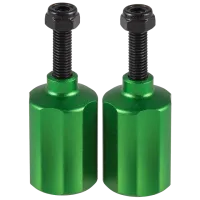 Пеги для трюковых самокатов (две пеги, две оси) G1, зеленый