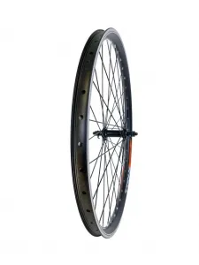 Колесо переднее 26" TRIX D гайки /обод двойной алюм CNC A/V 24.1х24.2 /втулка алюм. черн., ВЛ-00035904