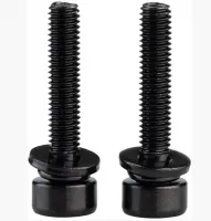 Болты для крепления тормозного калипера CLARK`S CMB-FM02 28мм, 2 штуки, сталь, черный, ВЛ-00022657