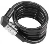 Замок вело ABUS 120мм/1150мм черный, ВЛ-00004403