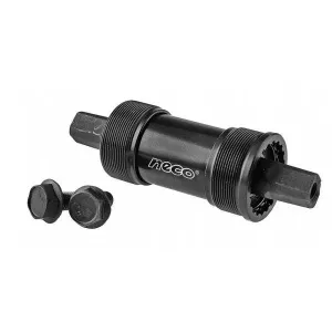 Каретка - картридж NECO стальная, под стакан 68мм, квадратный вал, 127,5мм х1,37"х24, черный, ВЛ-00035897