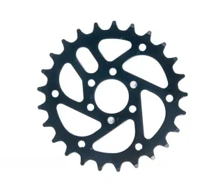 Звезда передняя KENLI KL-C115 для BMX 25T, сталь, черный, ВЛ-00036799