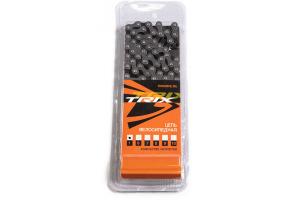 Цепь TRIX 1 скор 1/2"х1/8", 112 звеньев, пин 8.9мм, с замком, серый, ВЛ-00034785