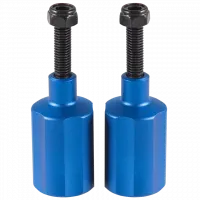 Пеги для трюковых самокатов (две пеги, две оси) G1, синий