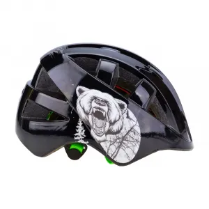 Шлем детский VINCA SPORT IN-MOLD рисунок Bear, с регулировкой, р.S (48-52см)