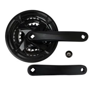 Система шатунов WEI-CR-18 24/34/42T шатуны алюмин 170мм звезды сталь IISA3512P9 защита цепи 42T черн, ВЛ-00035863