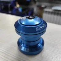 Рулевой набор 1-1/8", NECO H711A  A-Head, МТВ, ATB, алюм+сталь, картридж подшипники СВВ-21, синий, ВЛ-00027422