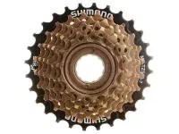 Трещетка SHIMANO Tourney TZ500 7скоростей, 14-28T, без упаковки, черный/коричневый, ВЛ-00021616