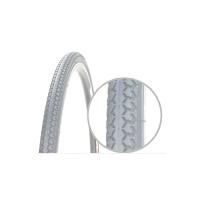 Покрышка 24 1-3/8" (37-540) HORST B003 для советск. вело/инв. колясок, низкий серый , 00-011053