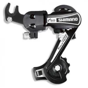 Переключатель задний Shimano Tourney TY21 SS 6ск, крюк, черный), ВЛ-00037197