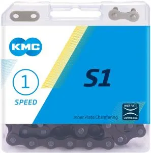 Цепь KMC 112зв. S-1 с замком, для дорожного велосипеда, ВЛ-00036018