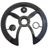 Защита шатунов SUNNY WHEEL SW-720 46/48 c креплением под полую каретку, пластик, черный, ВЛ-00012163