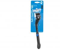 Подножка 16-20" M-WAVE регул. центр. крепл. с планкой, универс. алюминий, черный, ВЛ-00034252