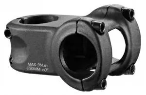 Вынос руля 1-1/8" L-50мм, 0°, под руль Ø31.8, кованный алюм, черный, ВЛ-00034954