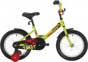 Велосипед NOVATRACK TWIST 16 зеленый (ЧЗ)