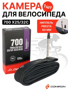 Камера 700х25/32С CHAOYANG спорт/французский/presta 60мм, ВЛ-00036318