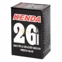 Камера 26" x 1.75-2.125 спорт/французский/presta (47/57-559) KENDA, ВЛ-00015216