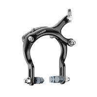 Тормоз задний клещевой TEKTRO 900A 72-92мм, серые колодки 45мм, алюминий, черный, ВЛ-00033548