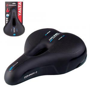 Седло COMIRON YALTA C036 255x190 черный/синий, ВЛ-00034519