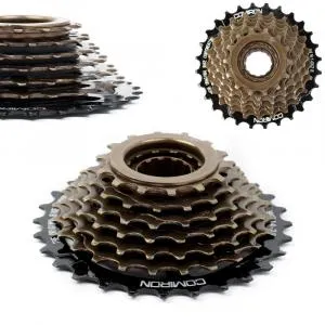 Трещетка COMIRON 7 скор 14-28Т индексная, сталь, BC1,375-24TRI/M35х1" ED черный, ВЛ-00036095