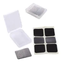 Велоаптечка BLACK TOOLS CT34WG бесклеевой, стальная тёрка, 6 суперзаплаток, в коробке