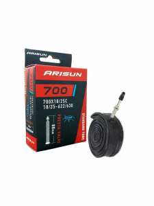 Камера 700x18/25C (18/25-622/630) ARISUN STANDARD FV 80мм 0,65мм, ВЛ-00034793