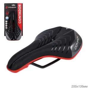 Седло COMIRON CONTADOR N773-Gr 255x135, черный/серый, ВЛ-00037258