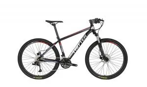 Велосипед TWITTER MTB мод. TW3900XC 27.5" M2010-9S AL6061 р. 19 чёрный/красный (ЧЗ)