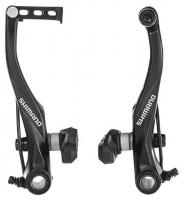 Тормоз SHIMANO Alivio BR-T4000 задний, колодки S65T, черный, EBRT4000RX43SLP, 2-4040