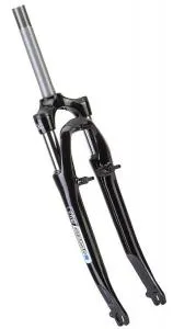 Вилка 26" 1-1/8" V-Brake, высота штока 165мм, резьбовая, сталь, черный, ВЛ-00036787