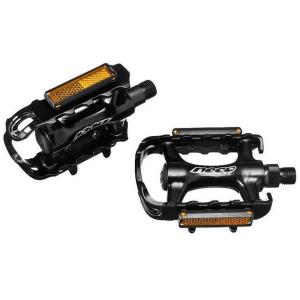 Педали 9/16" NECO мод. WP97 MTB  алюминиевые, насыпной подшипник, черный, ВЛ-00034363