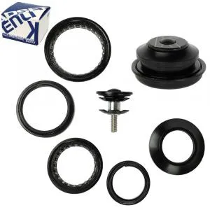 Рулевая колонка 1-1/8"х39,8 KENLI KL-B442, полуинтегрированная, сталь, высота 18.5мм, насыпные подш , ВЛ-00036582