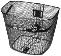 Корзина передняя 28" STELS JL-044-1 с креплением за ось, черный, ВЛ-00023697