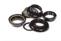 Рулевая колонка SF-HP02, 1", резьбовая, EC 30/25,4-24T EC 34/27, подш 5/32"x16, высота 36-38, черный, ВЛ-00026735
