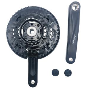 Комплект шатунов PROWHEEL CITY/FOLDING 1x1S 52T защита 175мм алюм Chainline 44,5, 116 черный, ВЛ-00034789