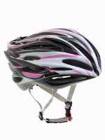 Шлем XS-T35 черный/белый/розовый
